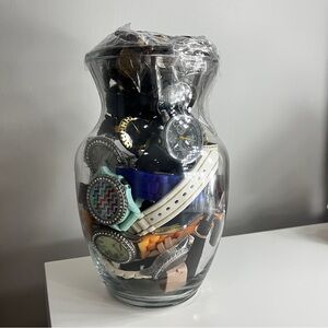 Mystery jar of watches